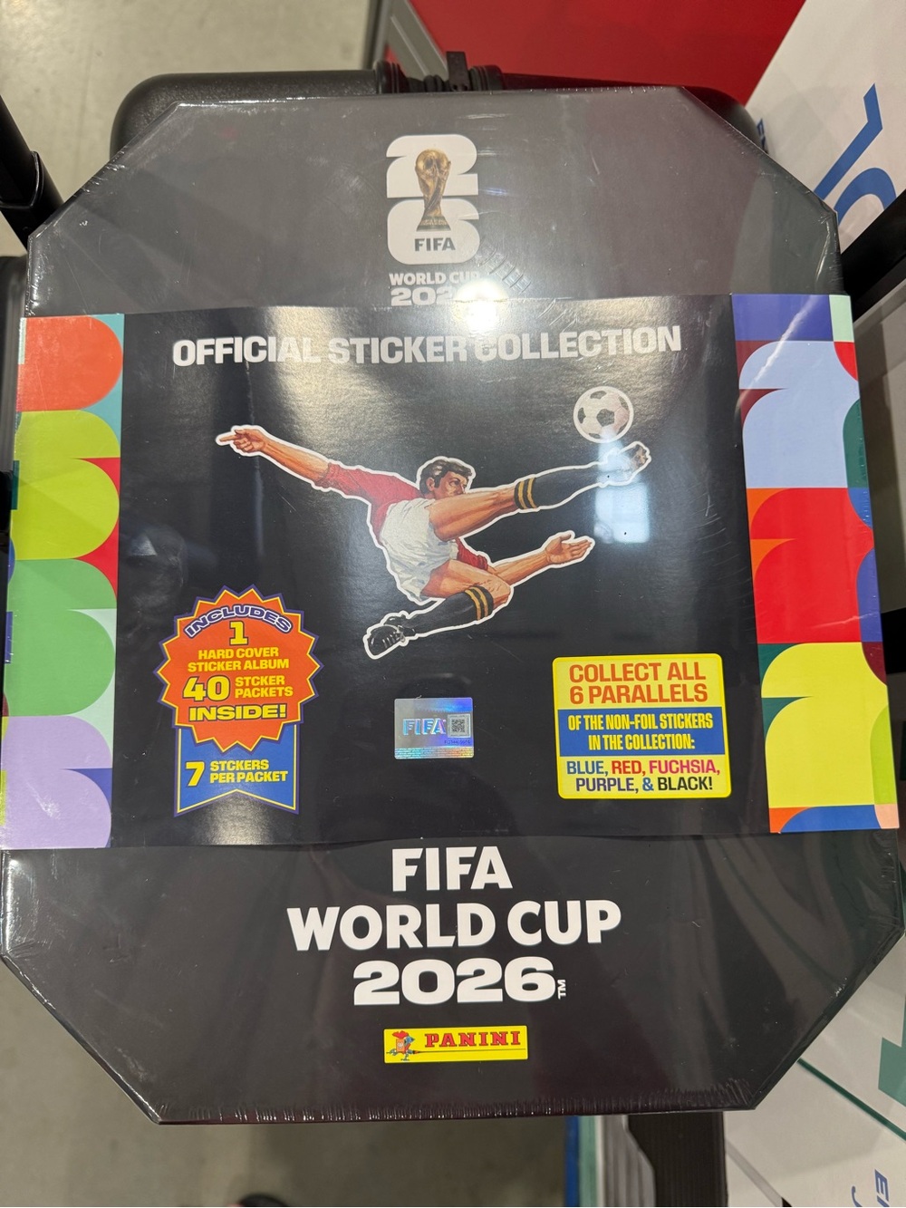 2026 Panini Soccer FIFA World Cup Sticker Stadium Box Costco Exclusive HardCover